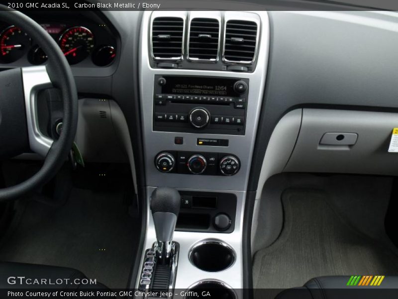 Carbon Black Metallic / Ebony 2010 GMC Acadia SL