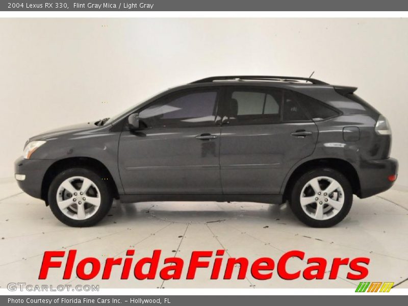 Flint Gray Mica / Light Gray 2004 Lexus RX 330