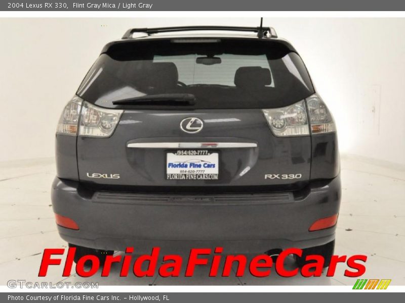 Flint Gray Mica / Light Gray 2004 Lexus RX 330