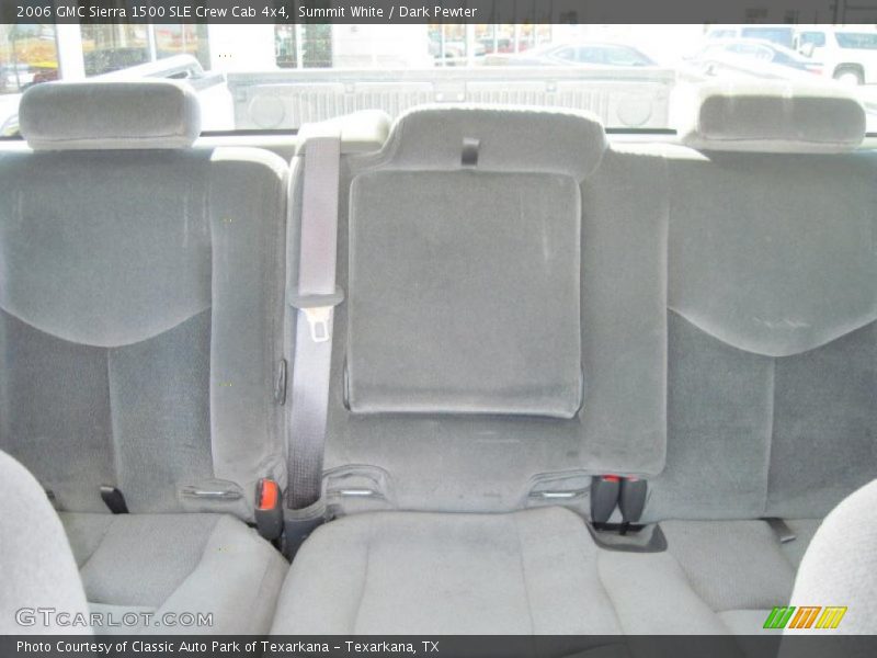 Summit White / Dark Pewter 2006 GMC Sierra 1500 SLE Crew Cab 4x4