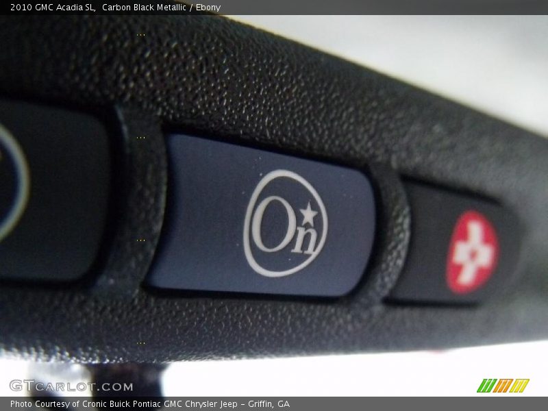 Carbon Black Metallic / Ebony 2010 GMC Acadia SL