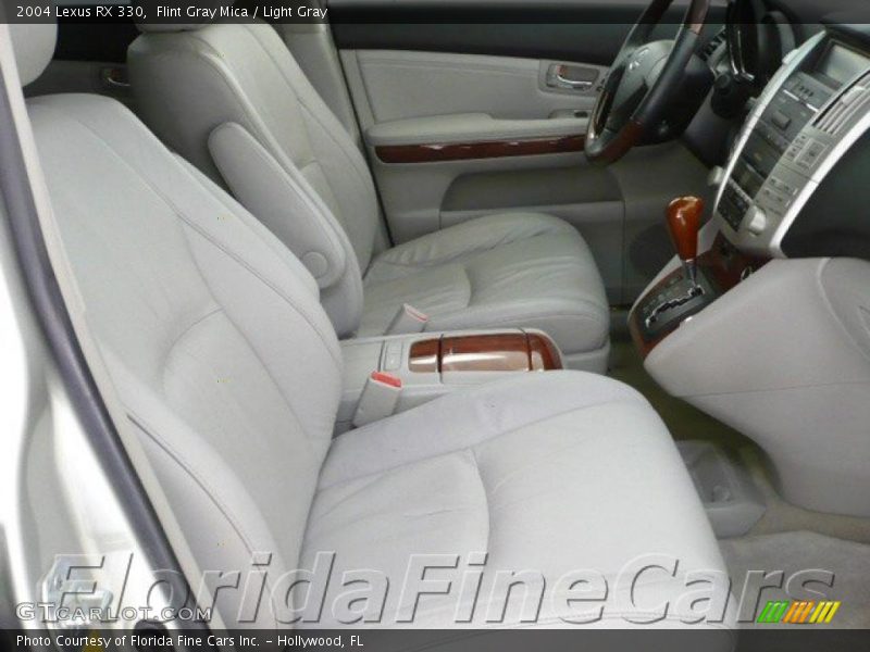 Flint Gray Mica / Light Gray 2004 Lexus RX 330