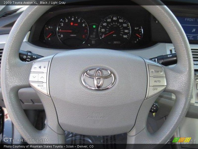Black / Light Gray 2009 Toyota Avalon XL