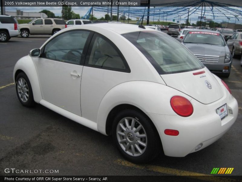 Campanella White / Cream Beige 2005 Volkswagen New Beetle GLS Coupe