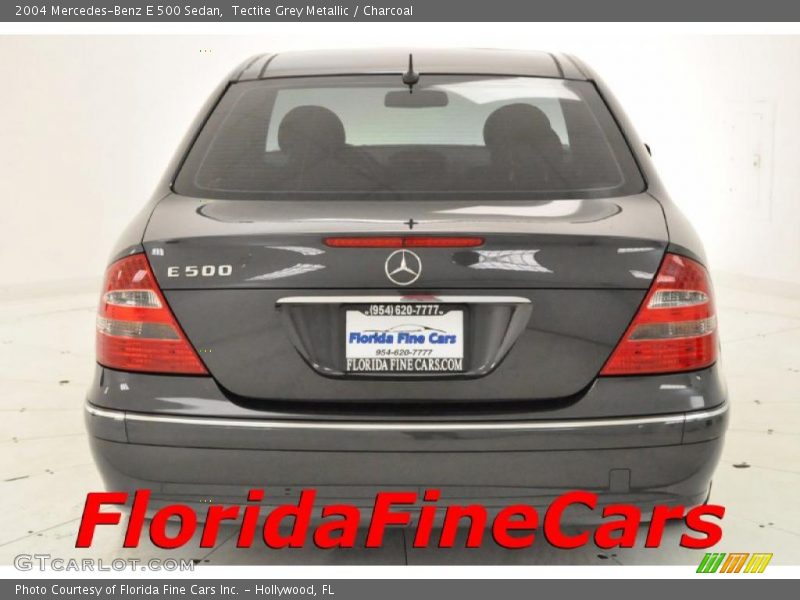Tectite Grey Metallic / Charcoal 2004 Mercedes-Benz E 500 Sedan