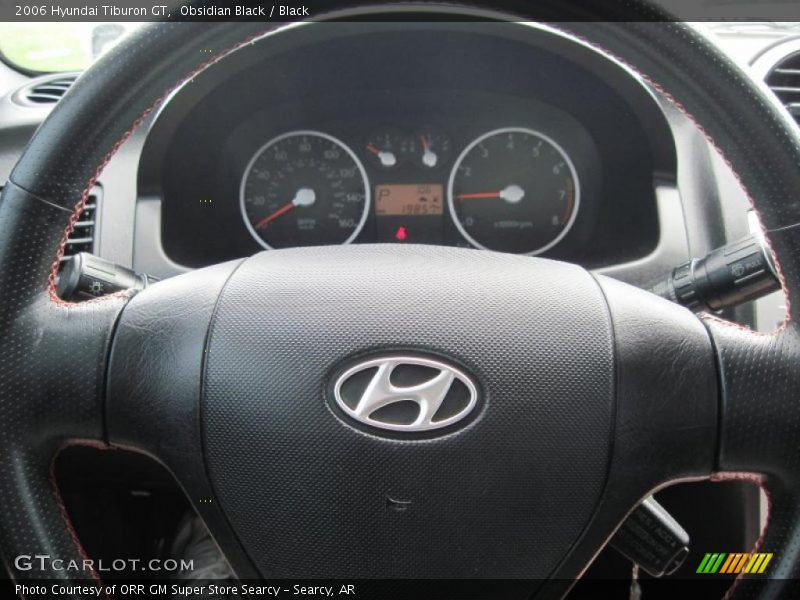 Obsidian Black / Black 2006 Hyundai Tiburon GT