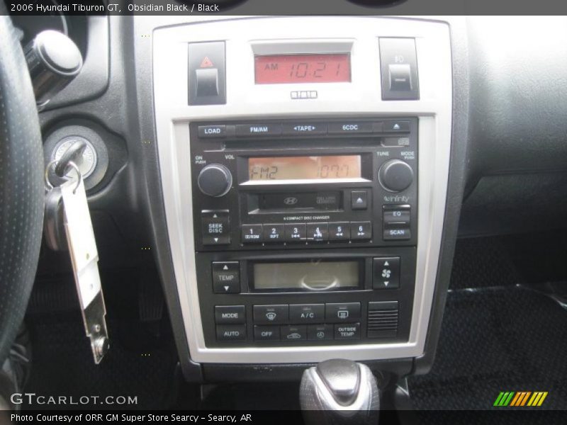Obsidian Black / Black 2006 Hyundai Tiburon GT