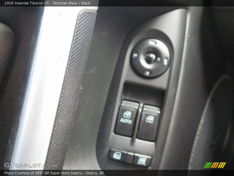 Obsidian Black / Black 2006 Hyundai Tiburon GT