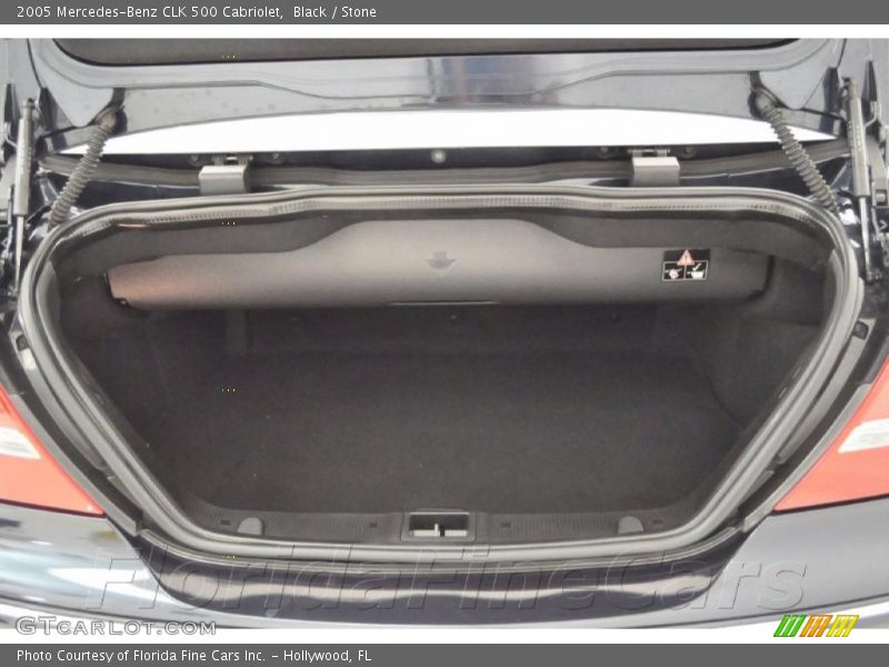 Black / Stone 2005 Mercedes-Benz CLK 500 Cabriolet