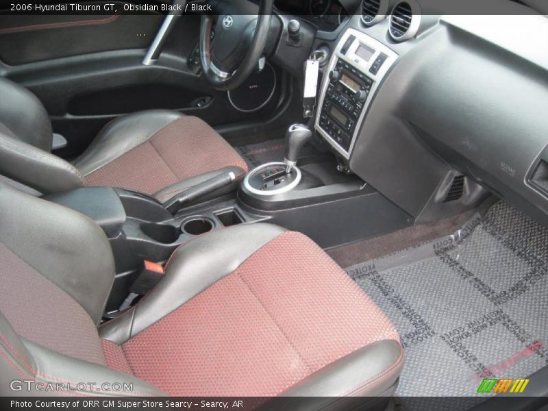 Obsidian Black / Black 2006 Hyundai Tiburon GT