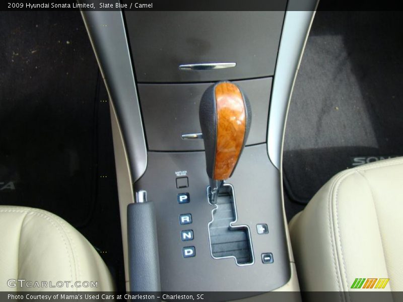Slate Blue / Camel 2009 Hyundai Sonata Limited