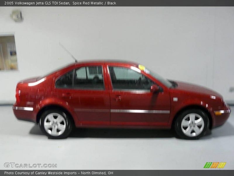 Spice Red Metallic / Black 2005 Volkswagen Jetta GLS TDI Sedan