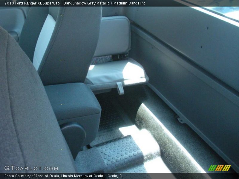 Dark Shadow Grey Metallic / Medium Dark Flint 2010 Ford Ranger XL SuperCab