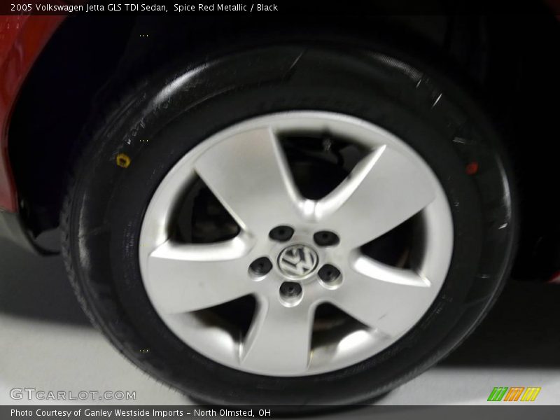 Spice Red Metallic / Black 2005 Volkswagen Jetta GLS TDI Sedan