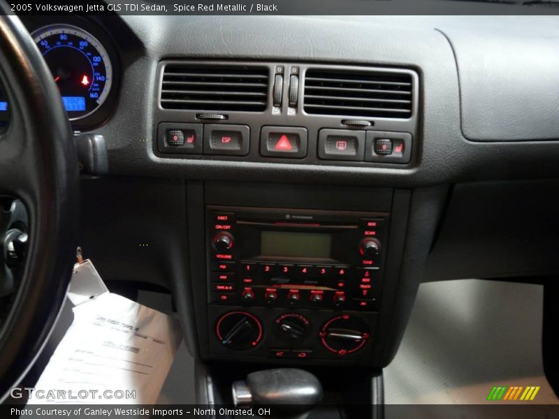 Spice Red Metallic / Black 2005 Volkswagen Jetta GLS TDI Sedan