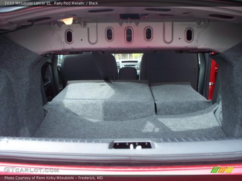 Rally Red Metallic / Black 2010 Mitsubishi Lancer ES