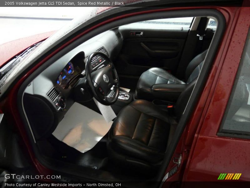 Spice Red Metallic / Black 2005 Volkswagen Jetta GLS TDI Sedan
