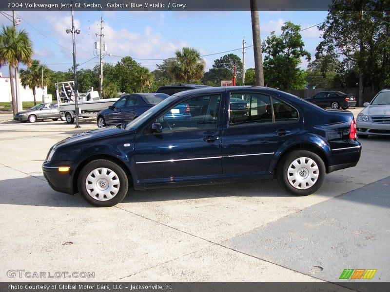 Galactic Blue Metallic / Grey 2004 Volkswagen Jetta GL Sedan