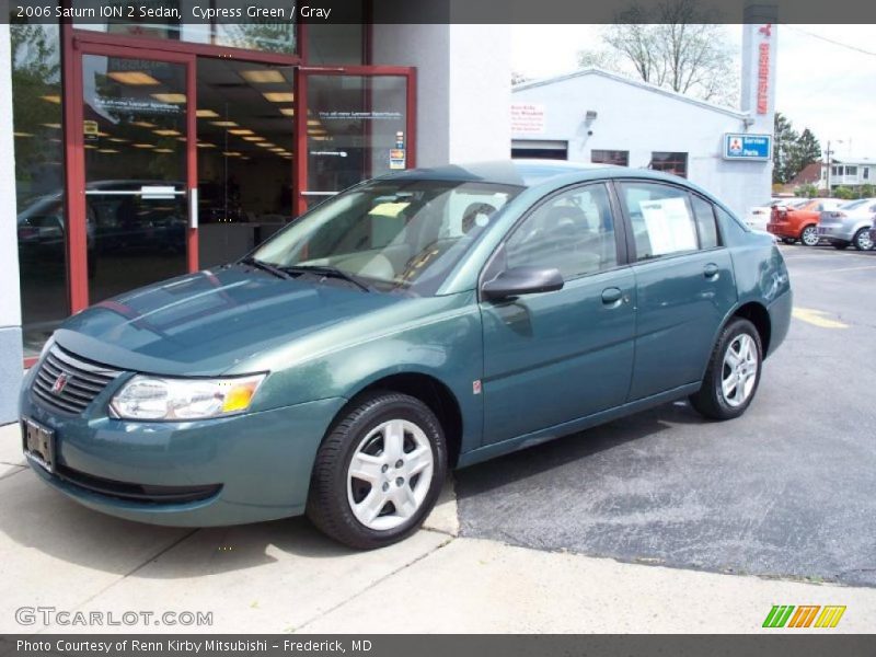 Cypress Green / Gray 2006 Saturn ION 2 Sedan