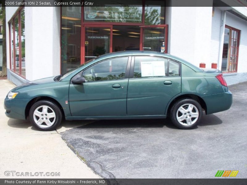 Cypress Green / Gray 2006 Saturn ION 2 Sedan