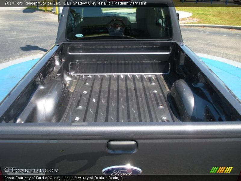 Dark Shadow Grey Metallic / Medium Dark Flint 2010 Ford Ranger XL SuperCab