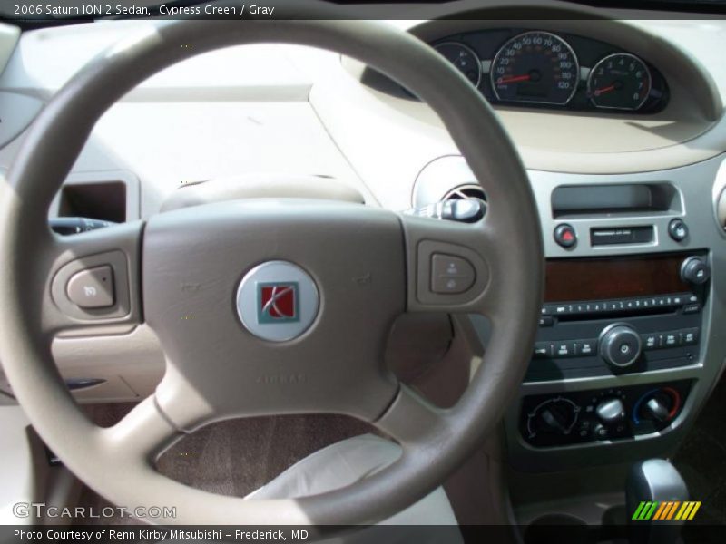 Cypress Green / Gray 2006 Saturn ION 2 Sedan