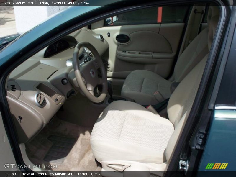 Cypress Green / Gray 2006 Saturn ION 2 Sedan