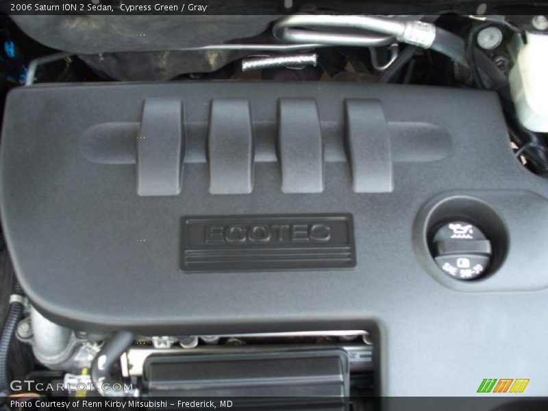 Cypress Green / Gray 2006 Saturn ION 2 Sedan