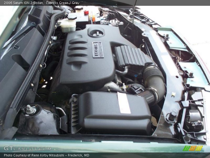Cypress Green / Gray 2006 Saturn ION 2 Sedan