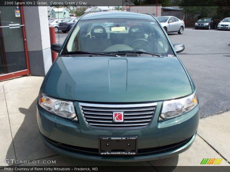 Cypress Green / Gray 2006 Saturn ION 2 Sedan