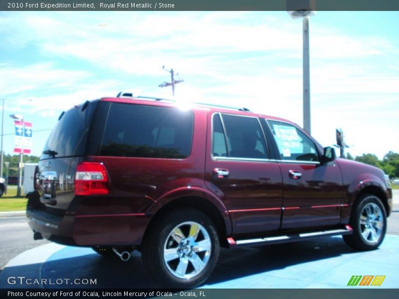 Royal Red Metallic / Stone 2010 Ford Expedition Limited
