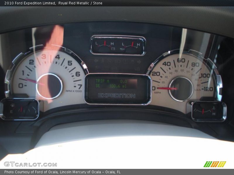 Royal Red Metallic / Stone 2010 Ford Expedition Limited