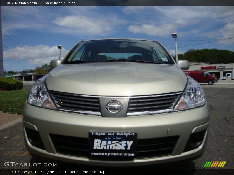 Sandstone / Beige 2007 Nissan Versa SL