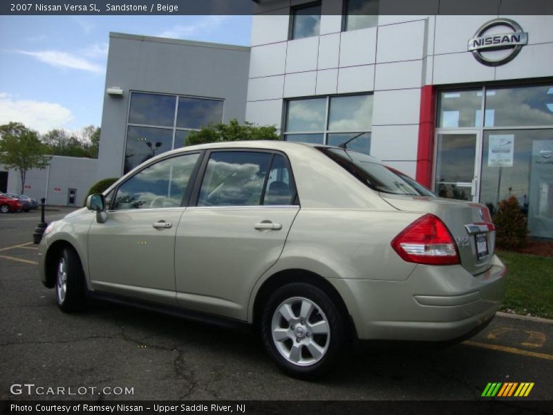Sandstone / Beige 2007 Nissan Versa SL