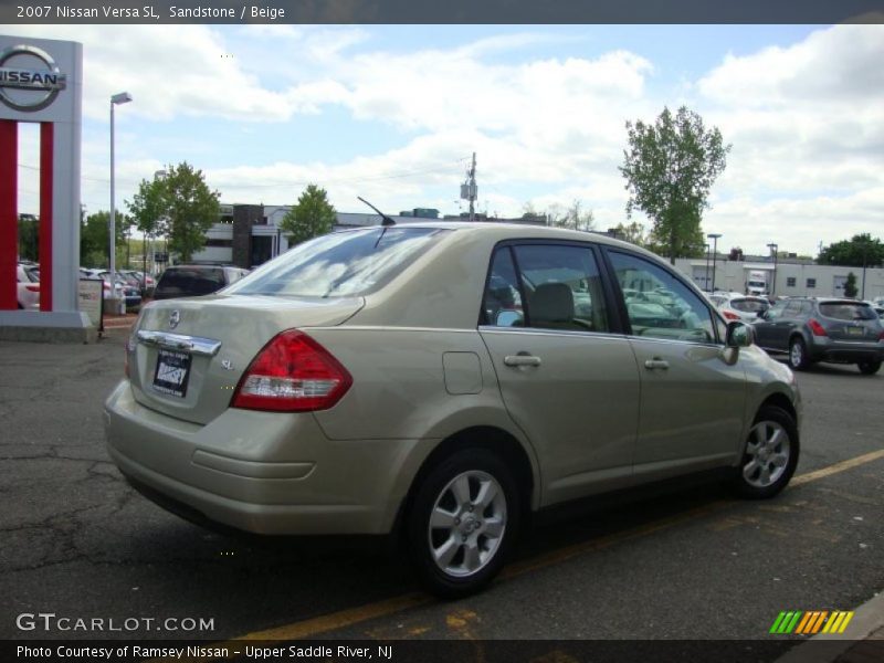 Sandstone / Beige 2007 Nissan Versa SL