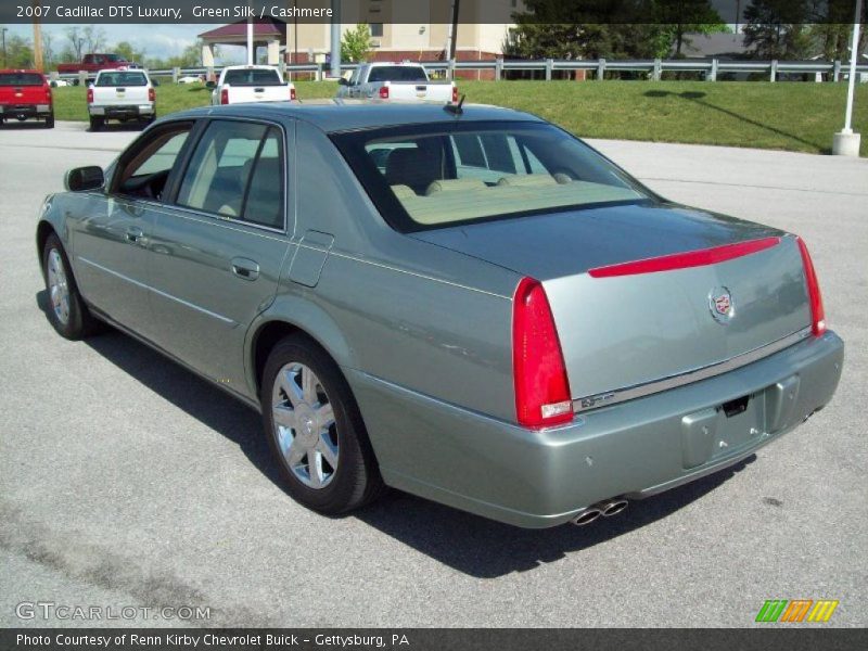 Green Silk / Cashmere 2007 Cadillac DTS Luxury