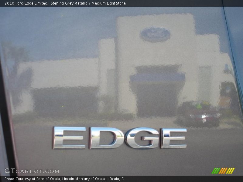 Sterling Grey Metallic / Medium Light Stone 2010 Ford Edge Limited