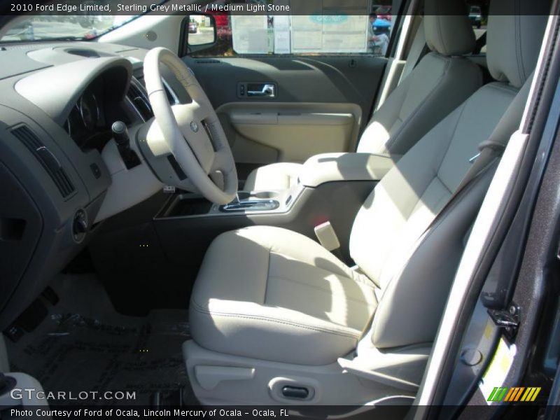 Sterling Grey Metallic / Medium Light Stone 2010 Ford Edge Limited