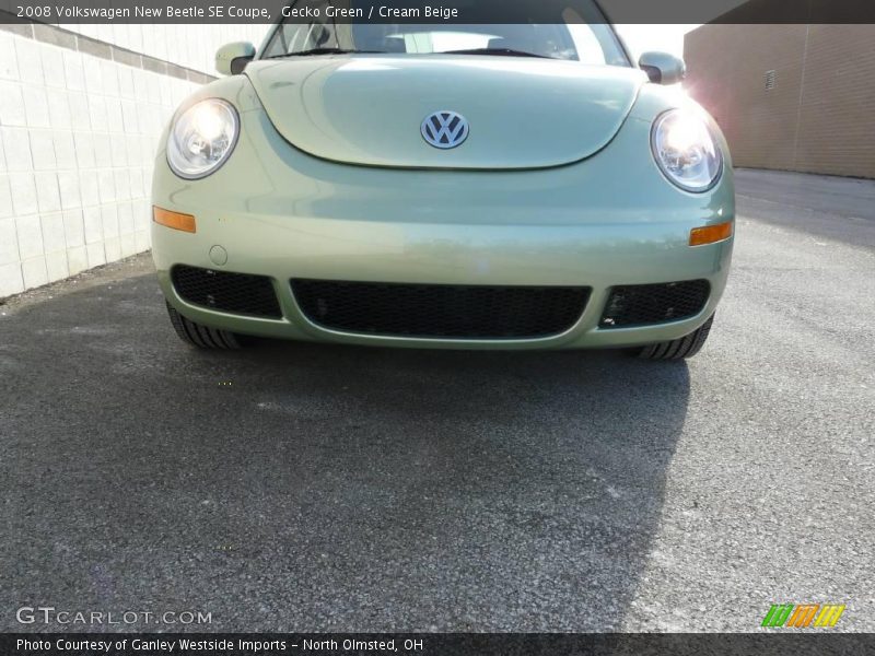 Gecko Green / Cream Beige 2008 Volkswagen New Beetle SE Coupe