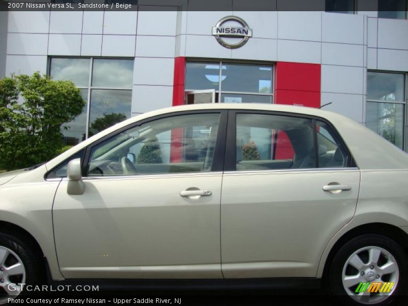 Sandstone / Beige 2007 Nissan Versa SL