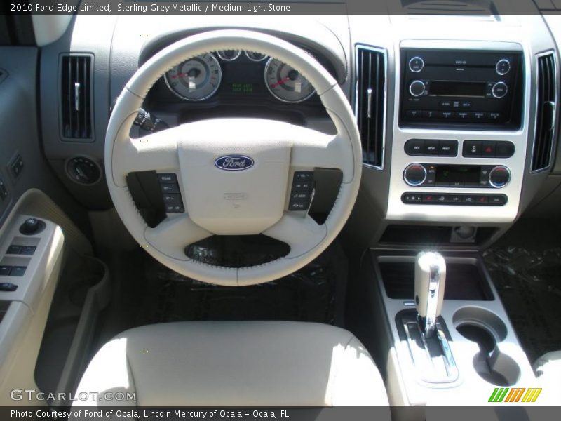 Sterling Grey Metallic / Medium Light Stone 2010 Ford Edge Limited