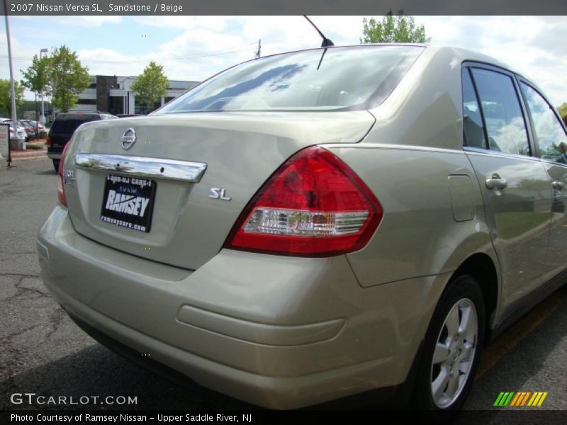 Sandstone / Beige 2007 Nissan Versa SL