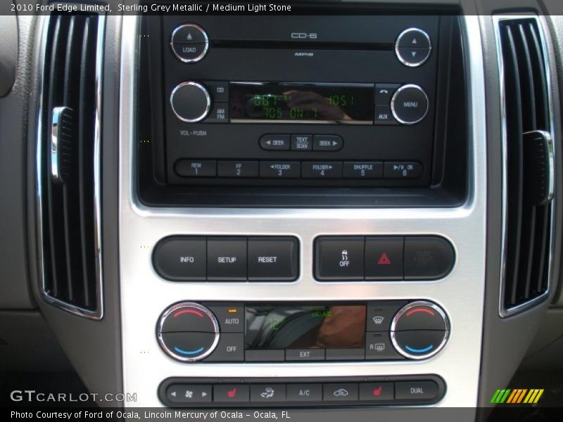 Sterling Grey Metallic / Medium Light Stone 2010 Ford Edge Limited