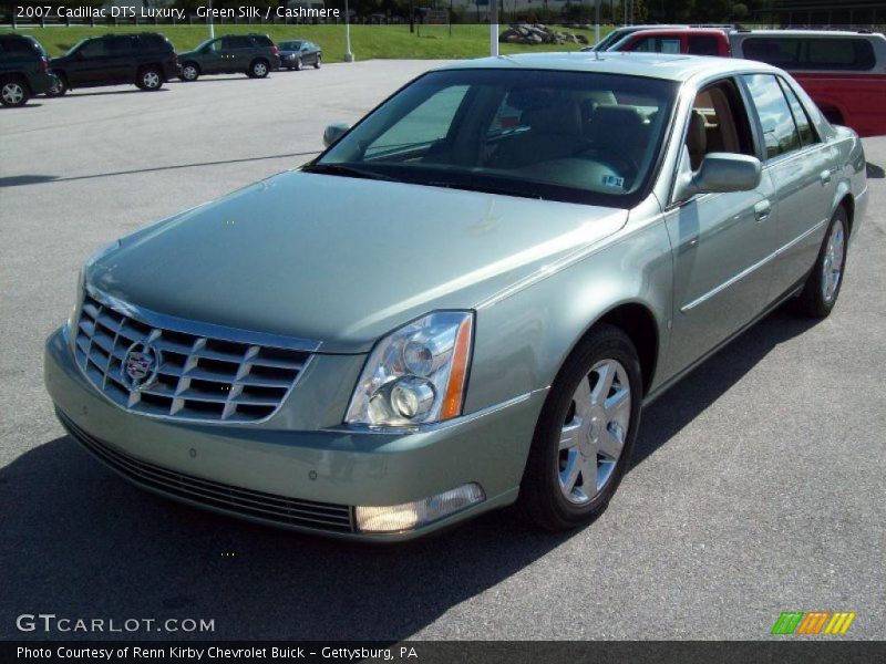 Green Silk / Cashmere 2007 Cadillac DTS Luxury