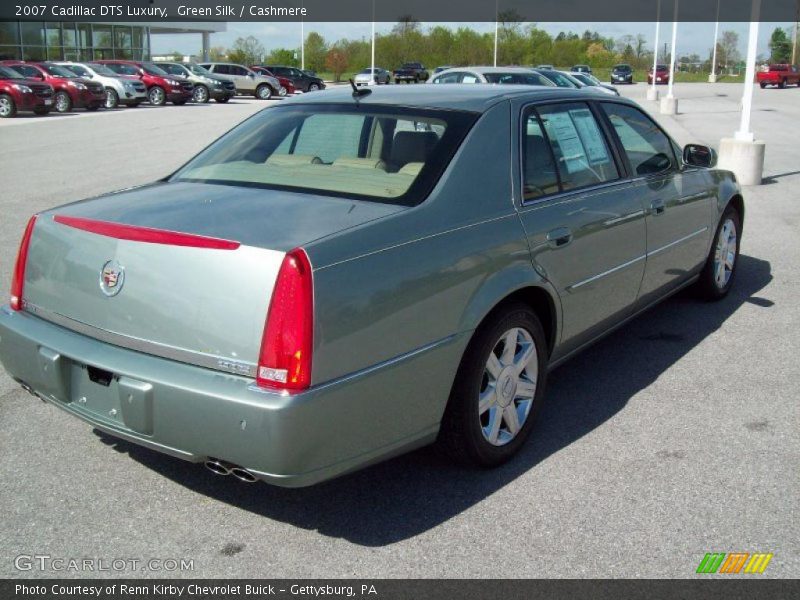 Green Silk / Cashmere 2007 Cadillac DTS Luxury