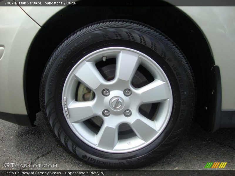 Sandstone / Beige 2007 Nissan Versa SL