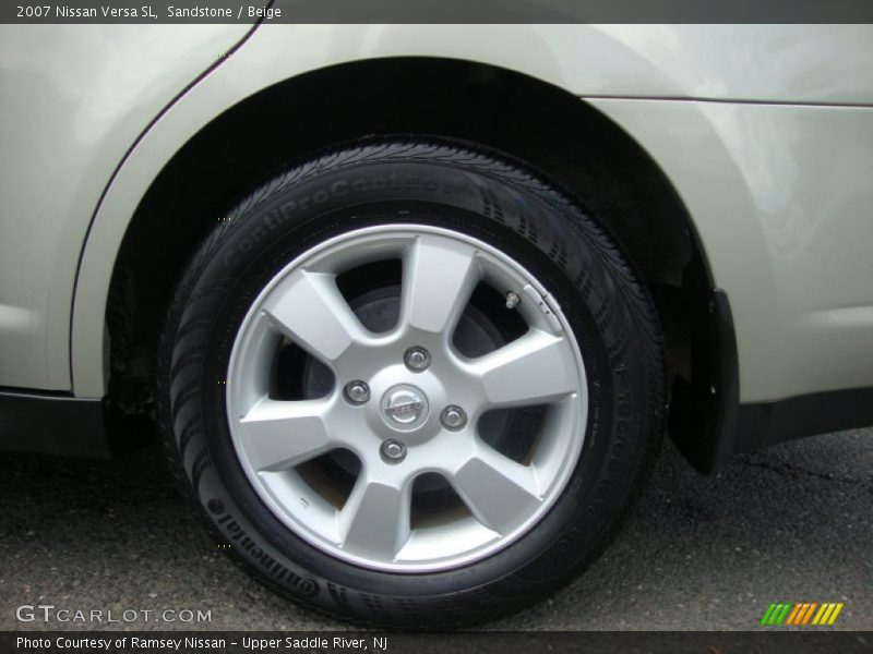 Sandstone / Beige 2007 Nissan Versa SL