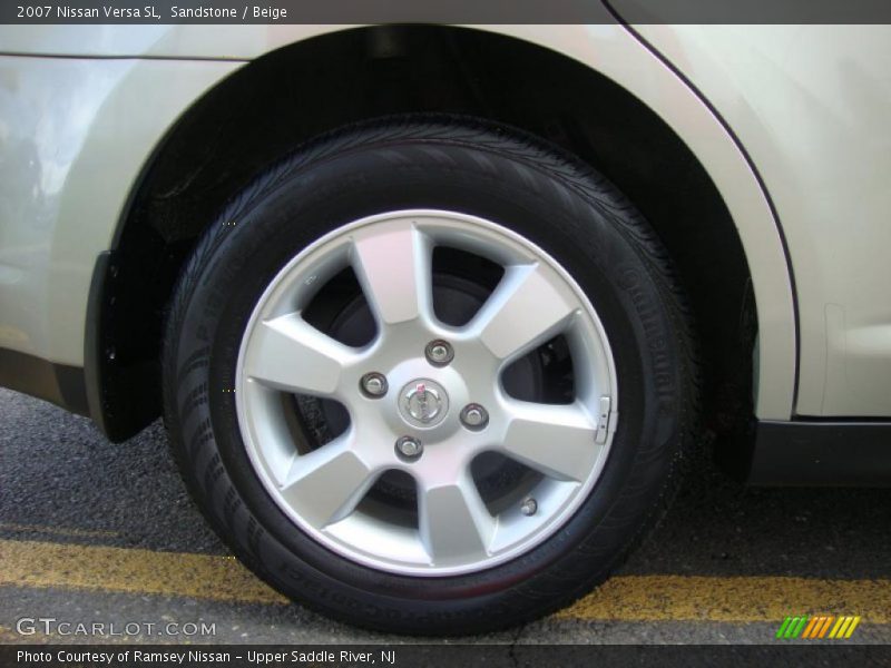 Sandstone / Beige 2007 Nissan Versa SL