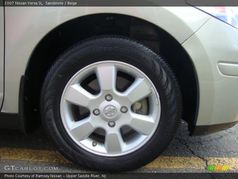 Sandstone / Beige 2007 Nissan Versa SL