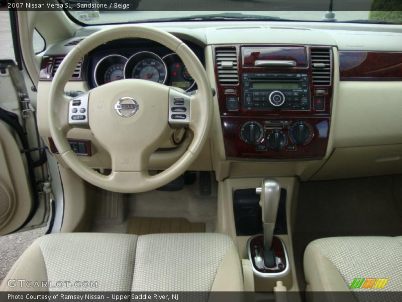 Sandstone / Beige 2007 Nissan Versa SL
